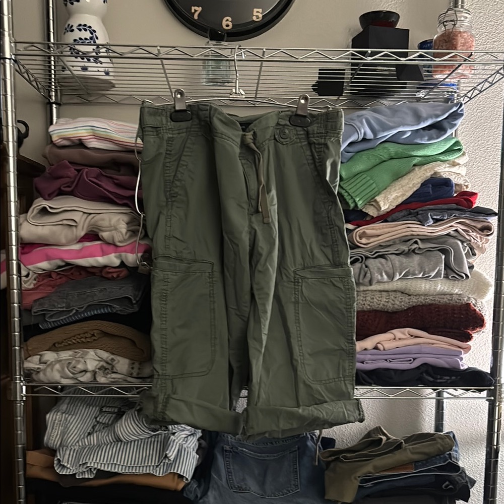 Olive Green Cargo Pants